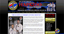 Desktop Screenshot of hapkido-usa.com